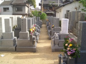 大阪市東住吉区にあるお墓、恩楽寺境内墓地