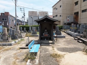 東大阪市にあるお墓、川俣墓地