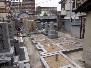 東大阪市にあるお墓、花園墓地