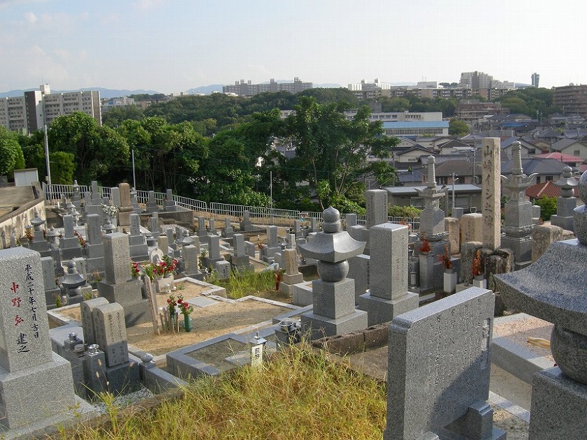 堺市中区にあるお墓、赤銅墓地