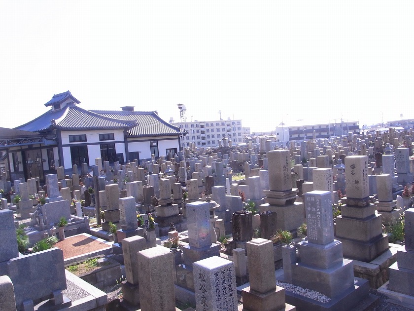 堺市西区にあるお墓、丈六墓地
