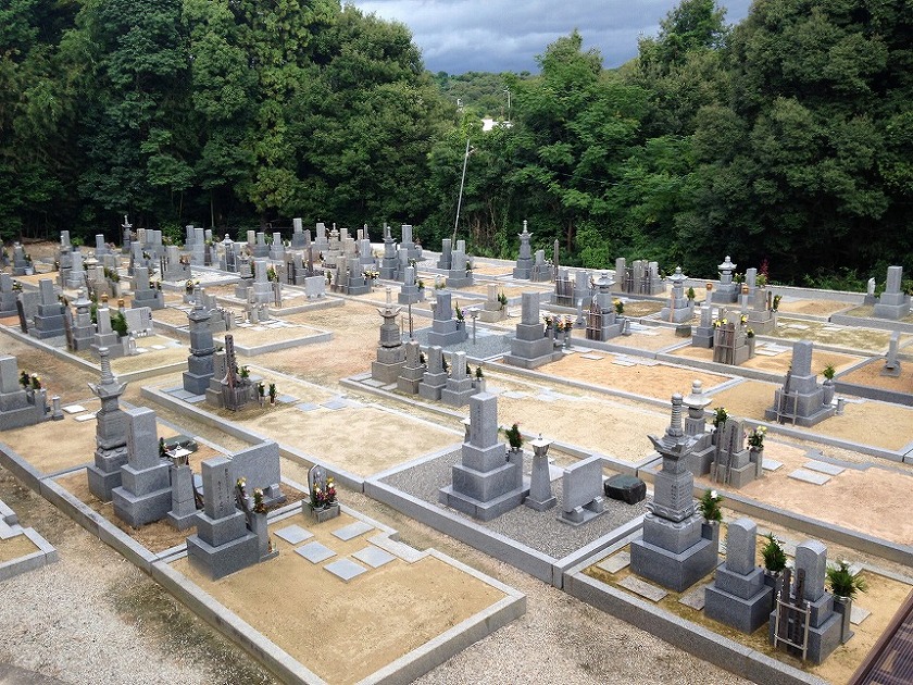 大阪府堺市の墓地、一画。 堺市畑墓地（堺市南区） | 大阪霊園ガイド
