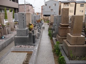 大阪市鶴見区にあるお墓、放出墓地