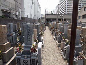 大阪市鶴見区にあるお墓、諸口共同墓地