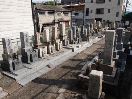 大阪市鶴見区の安田墓地