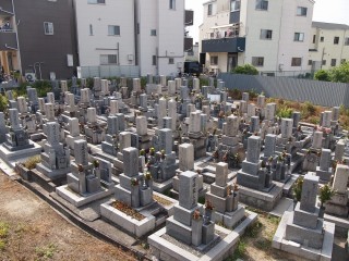 茨田大宮墓地（大阪市鶴見区）