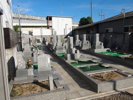 大阪市平野区の出戸墓地