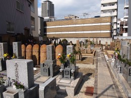 大阪市北区の南浜墓地