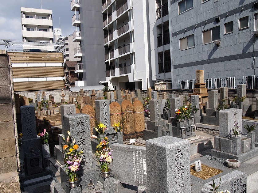 大阪市北区にあるお墓、南浜墓地