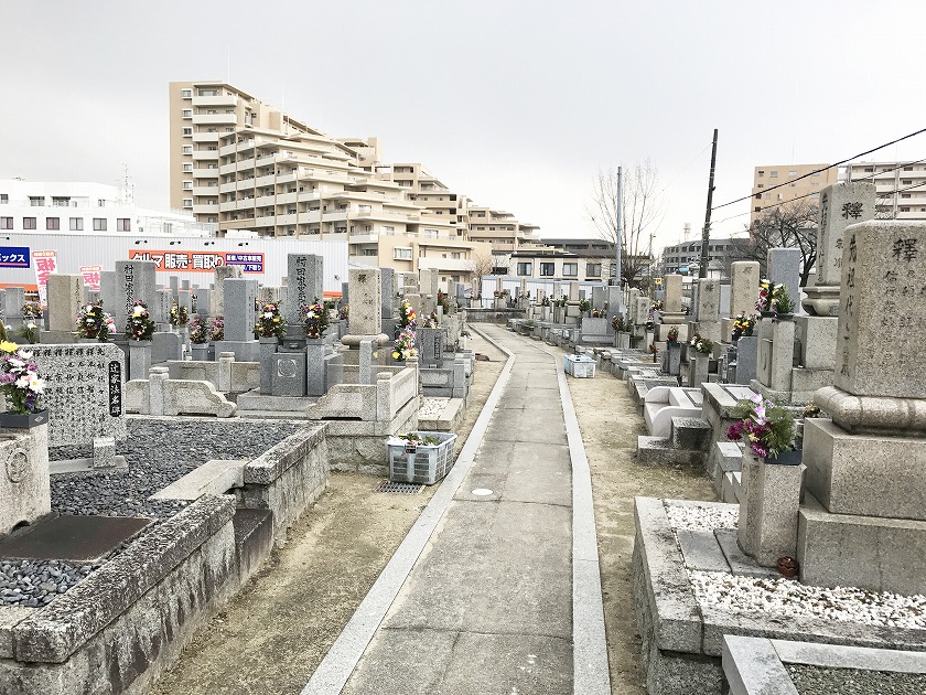 摂津市にあるお墓、坪井墓地霊園