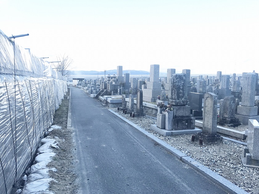 交野市にあるお墓、倉治共同墓地