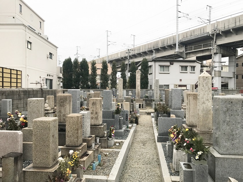 大阪市淀川区にあるお墓、加島墓地