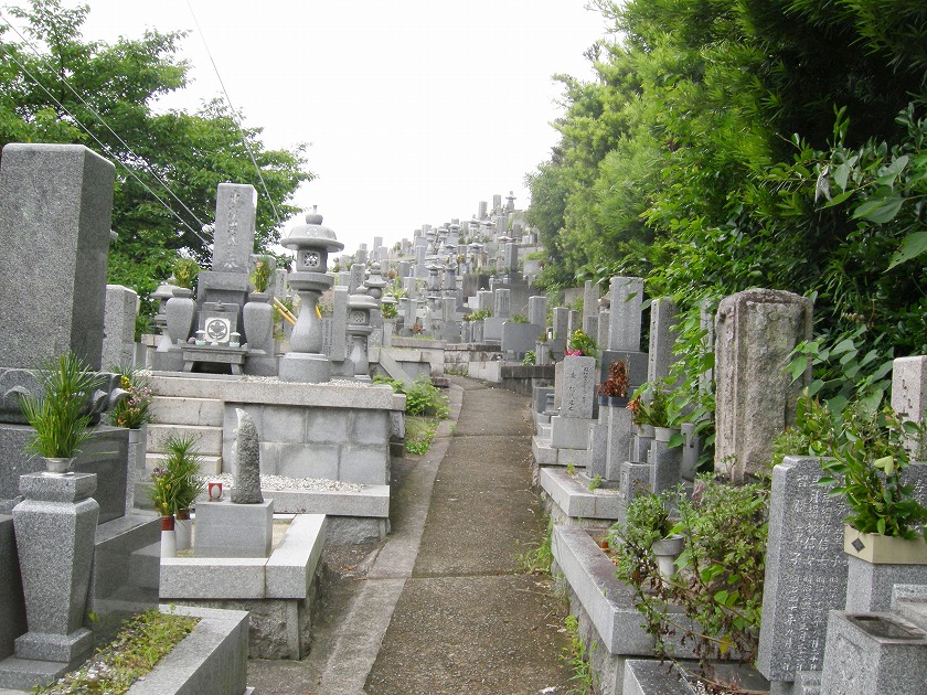 和泉市にあるお墓、若樫墓地
