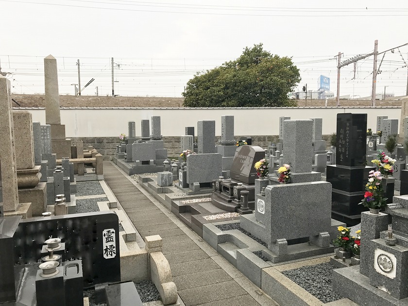大阪市淀川区にあるお墓、加島東霊園