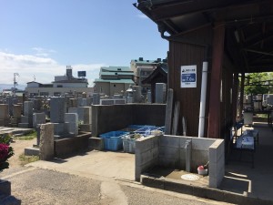 岸和田市にあるお墓、加守共同墓地