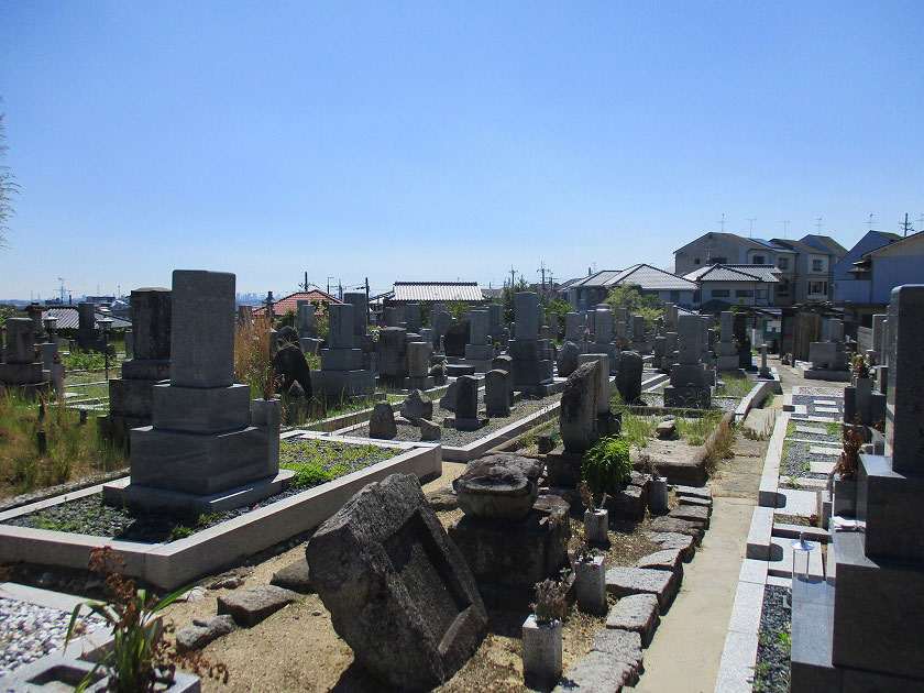 寝屋川市にあるお墓、正縁寺共同墓地
