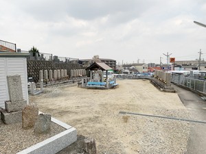 枚方市にある墓地、茄子作高田共同墓地
