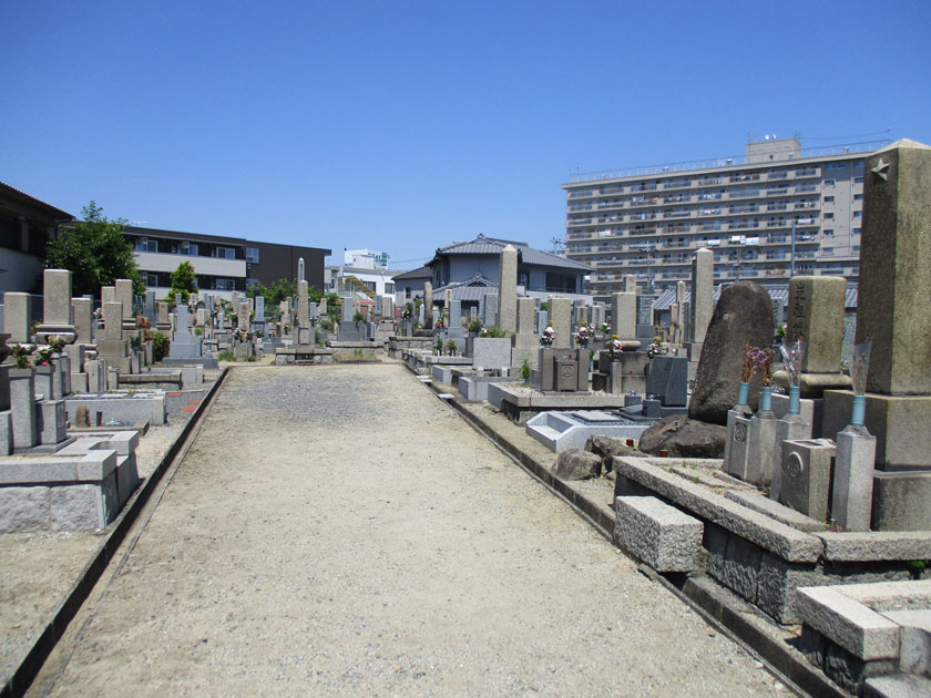 茨木市にあるお墓、宇野辺墓地