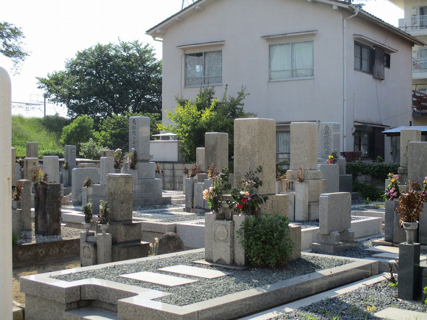 茨木市にあるお墓、西河原下墓地