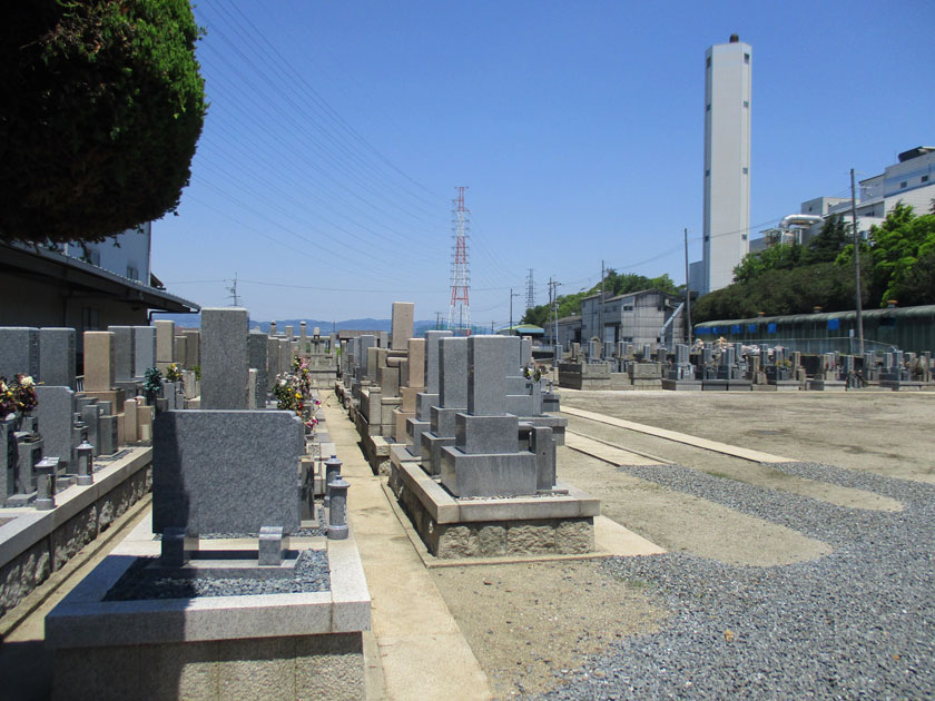 茨木市にあるお墓、野々宮共同墓地