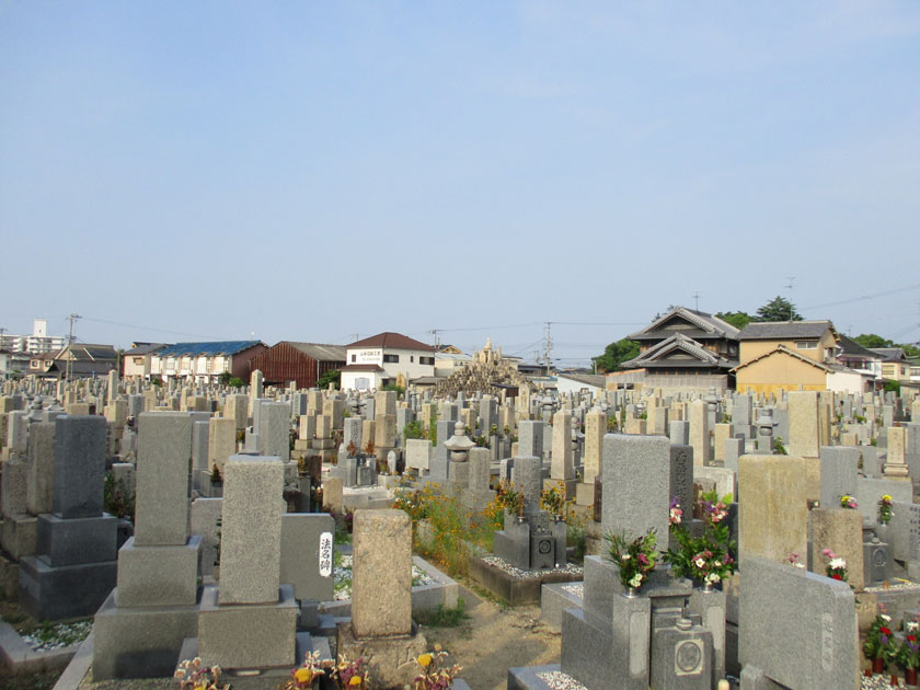 岸和田市にあるお墓、久米田共同墓地