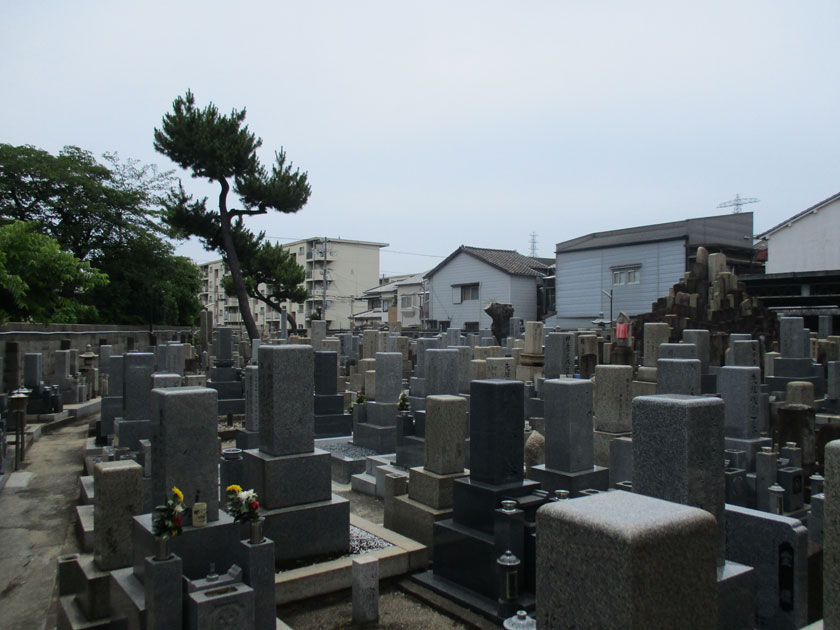 大阪市住之江区にあるお墓、安立南霊園