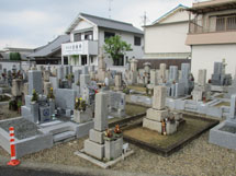 堺市美原区にあるお墓、黒山地区共同墓地 