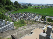 和泉市にあるお墓、久保出・願成墓地