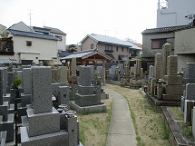大阪市淀川区にあるお墓、塚本共同墓地
