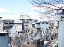 大阪市都島区にあるお墓、蒲生墓地