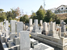 箕面市にあるお墓、西宿霊園