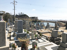 箕面市にあるお墓、白島石丸共同墓地