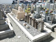 摂津市にあるお墓、鳥飼西自治会墓地