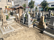 大阪市淀川区のお墓、野中共同墓地