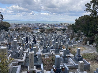 阪南市にあるお墓　箱作共同墓地