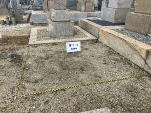 長瀬墓地（東大阪市）令和7年度　募集区画
