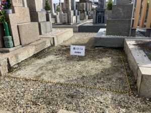 長瀬墓地（東大阪市）令和7年度　募集区画