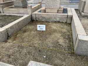 長瀬墓地（東大阪市）令和7年度　募集区画