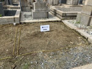 長瀬墓地（東大阪市）令和7年度　募集区画
