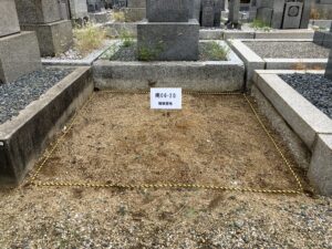 楠根墓地（東大阪市）令和7年度　募集区画