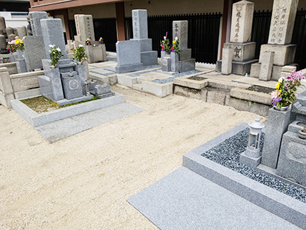 大阪市北区にあるお墓、龍海寺境内墓地