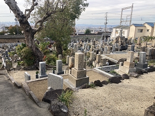 東大阪市のお墓　上石切墓地