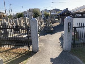 茨木市にあるお墓、沢良宜浜三墓地